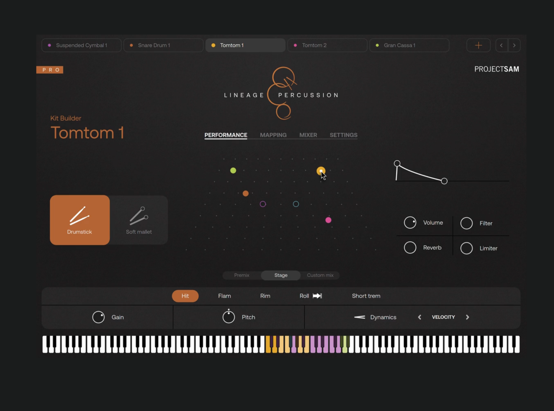 ProjectSam Lineage Percussion